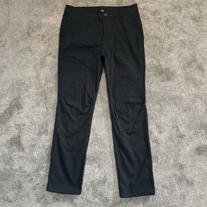 Mountain Hardwear AP Pants Mens 34x32 (fit 34x31) Black Straight Leg Hiking Work